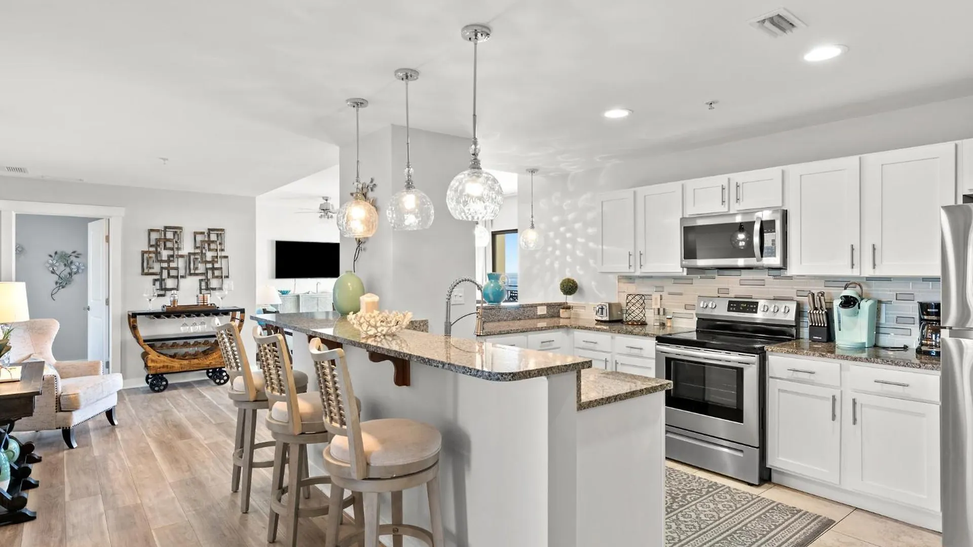 Origin 1706 - Penthouse - Three Bedroom- Stylish Gulf View By Beach Haven Vacation Rentals Panama City Beach Lägenhet